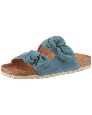 Verbenas Pantolette - Blau
