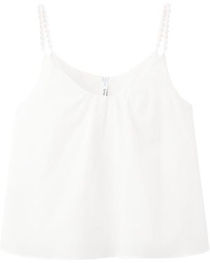 Mango Top Bolas - Weiß