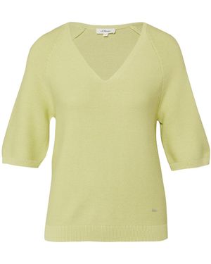 S.oliver Pullover - Gelb