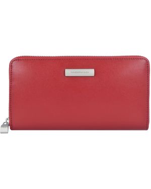 Mandarina Duck Hera 3.0 Geldbörse Leder 19 cm - Rot