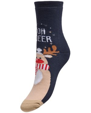 ONLY Socken Onlchristmas - Blau