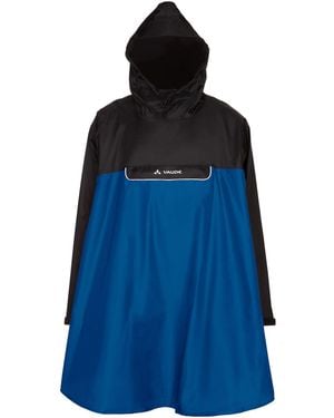 Vaude Outdoorjacke Covero Poncho Ii - Blau