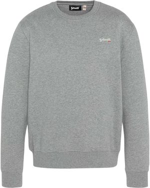 Schott Nyc Sweatshirt - Grau