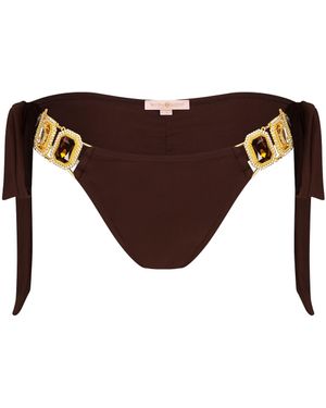 Moda Minx Bikinihose 'Boujee' - Braun