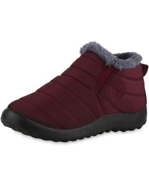 VAN HILL Boots 'Fiona' - Rot
