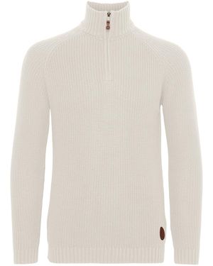 Solid Pullover Xenox - Weiß