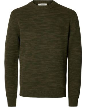 SELECTED Pullover Slhdane - Grün