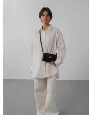 Lancaster Umhängetasche Lancaster Pochette A Rabat Aimant Paris Philos Noir - Schwarz