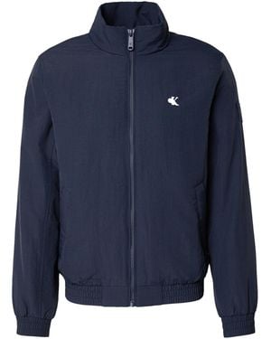 Calvin Klein Jacke Harrington - Blau