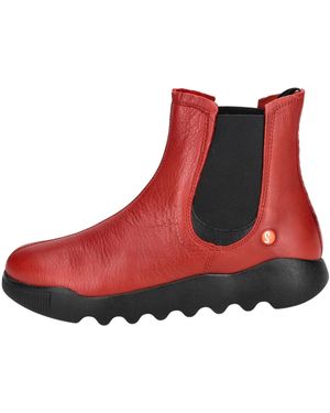 Softinos Chelsea Boots - Rot