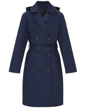 DreiMaster Klassik Mantel Classic - Blau