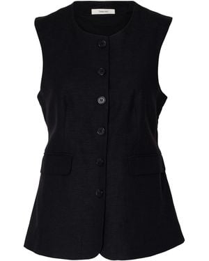 SELECTED Weste Slfiluna - Schwarz