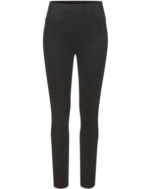 French Connection Leggings mit Logostickerei - Schwarz