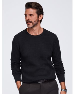 Ombre Pullover - Schwarz