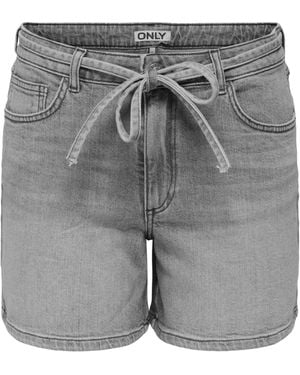 ONLY Shorts 'Onlgianna' - Grau