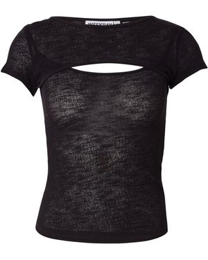 Weekday T-Shirt Ray - Schwarz