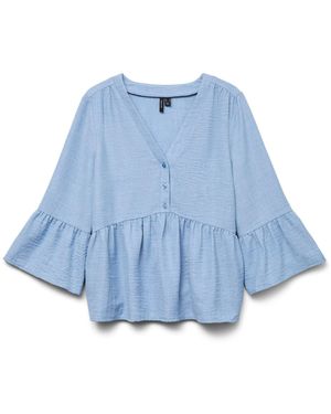 Vero Moda Bluse 'Vmmelony' - Blau