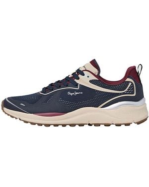 Pepe Jeans Sneaker Low Trail Tech M - Blau