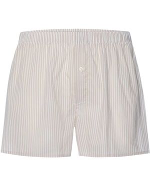 Hanro Boxer Fancy Woven - Weiß