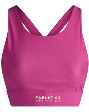 Fabletics Sport-Bh No-Bounce High Impact Sports Bra - Pink