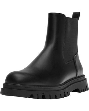 Pull&Bear Chelsea Boots - Schwarz