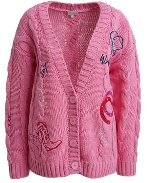 Milano Italy Strickjacke - Pink