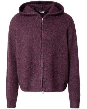 Weekday Strickjacke - Lila