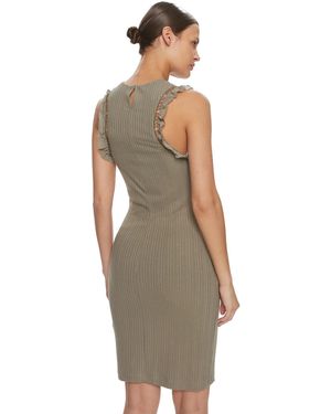 Guess Kleid Olga Frill - Grün