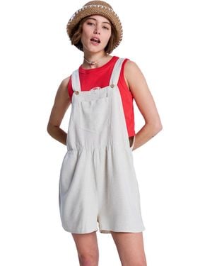 Roxy Jumpsuit Easy Isle Mini - Weiß