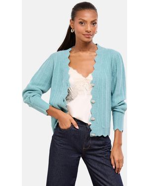 Lipsy Strickjacke - Blau