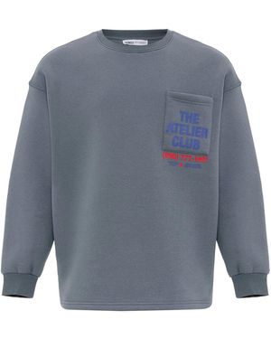 VAMOS CLO Sweatshirt - Blau