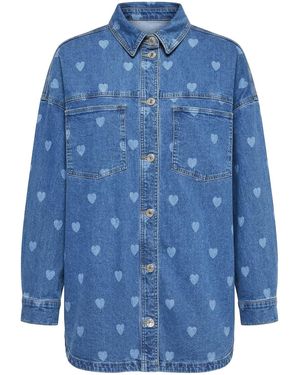 Studio Untold Bluse - Blau