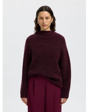 SELECTED Pullover - Rot