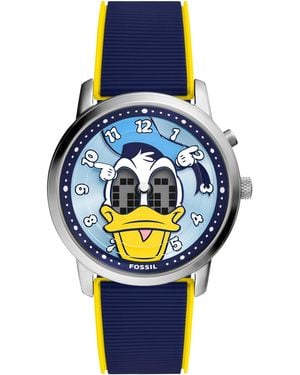 Fossil Uhr Big Tic Donald - Blau