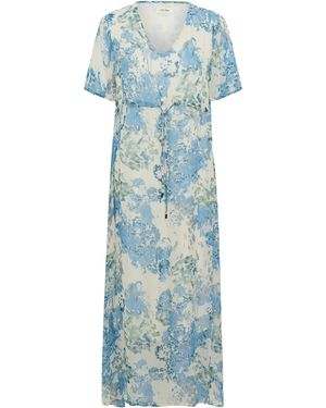 Cream Kleid Crannu - Blau