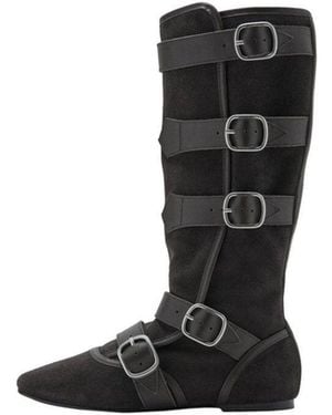 Mango Stiefel Billas - Schwarz