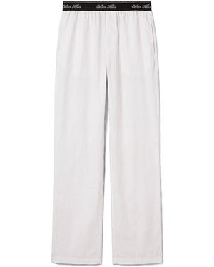 Calvin Klein Pyjamahose - Weiß