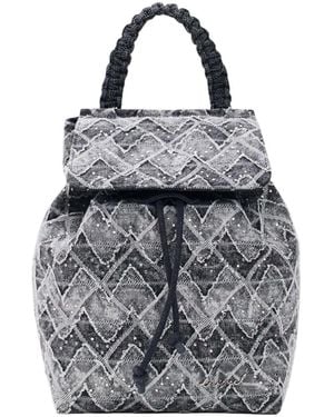 Desigual Rucksack Radio Luena - Grau