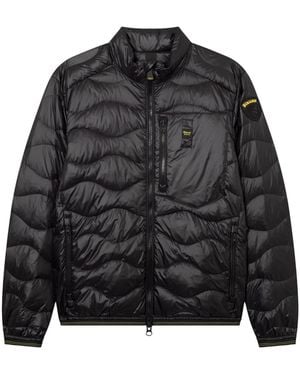 Blauer Daunenjacke Daniel - Schwarz