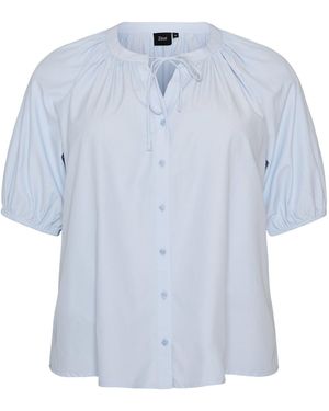 Zizzi Bluse Mtrine - Blau