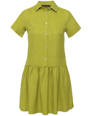 FRESHLIONS Blusenkleid Corin - Grün