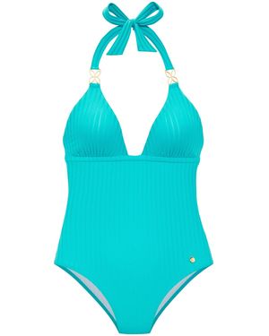 Lascana Badeanzug - Blau