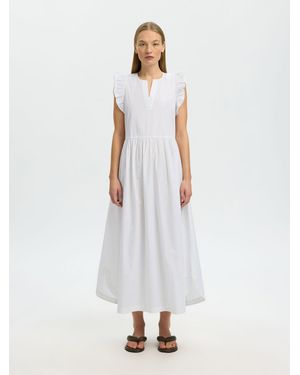 SELECTED Kleid - Weiß