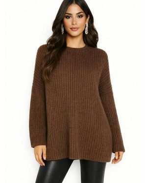 Worldclassca Oversizepullover Dicker - Braun