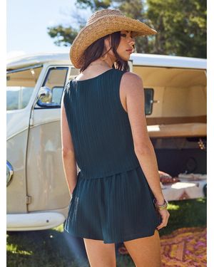 CUPSHE Top - Blau