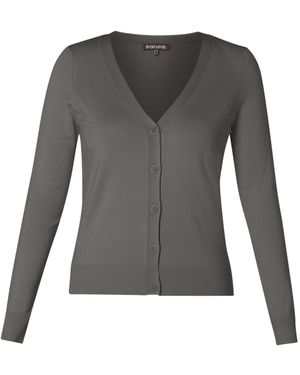 Base London Strickjacke - Grau