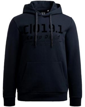 Camp David Hoodie Game.Set.Match - Blau