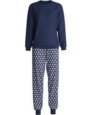 CALIDA Pyjama Daylight Dreams - Blau