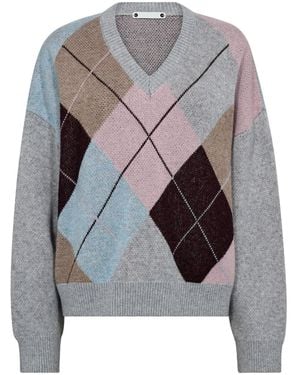 co'couture Cocouture Pullover Maja - Grau