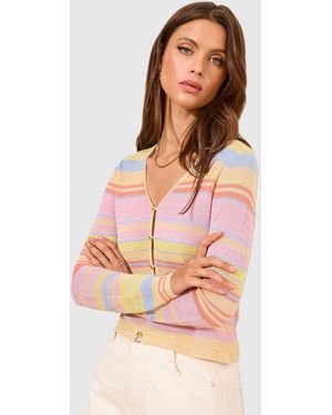 Lipsy Strickjacke - Weiß